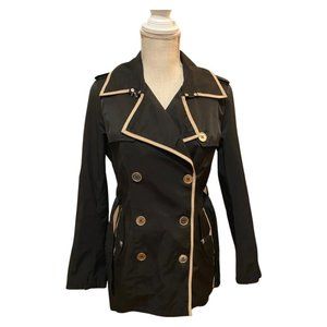 Sam Edelman Black Trenchcoat (S)